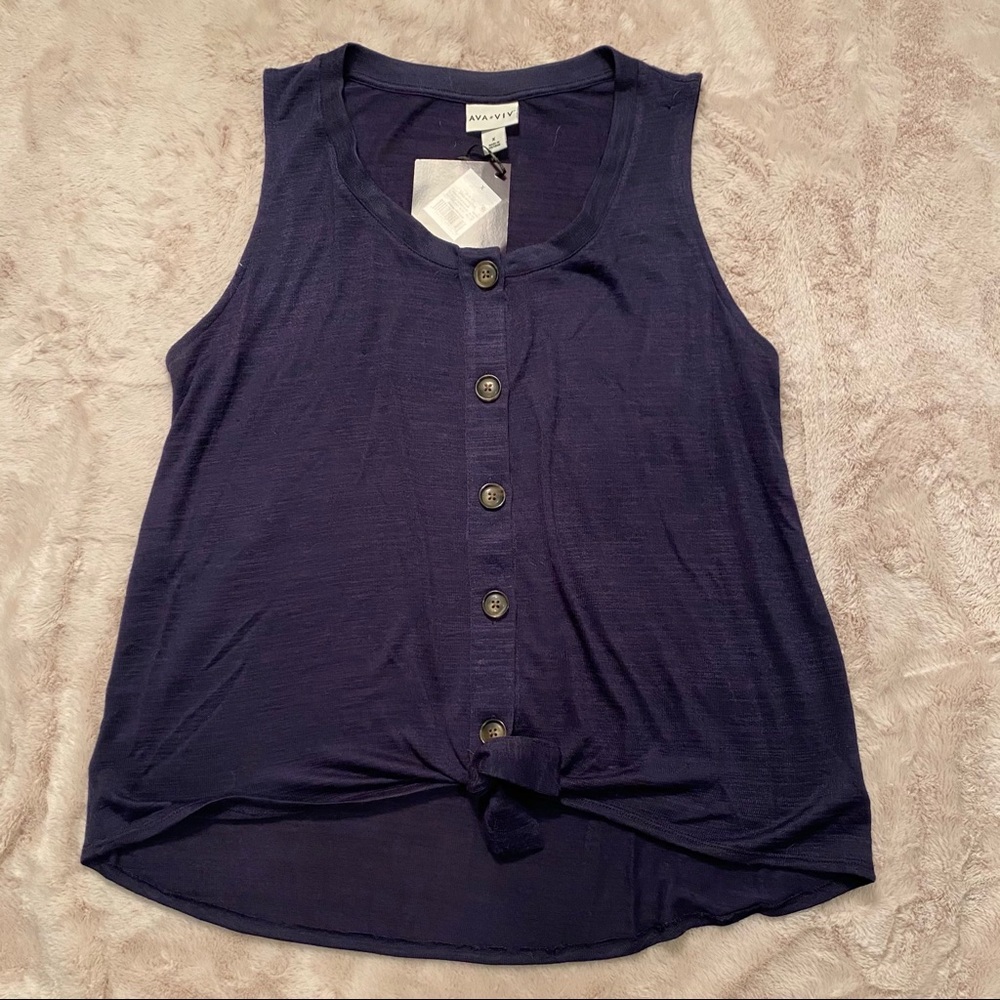 Cute Front Tie Top